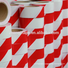 Elegant and sturdy red/white pe barrier tape